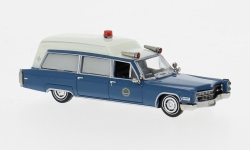 Brekina 19781 - H0 - Cadillac Miller Metoer Ambulance FBI
